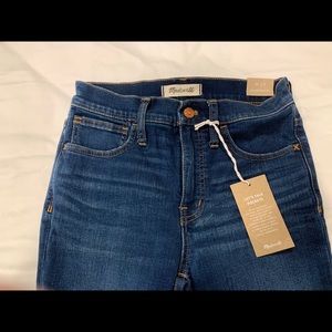 Madewell jeans daytripper high rise skinny jeans